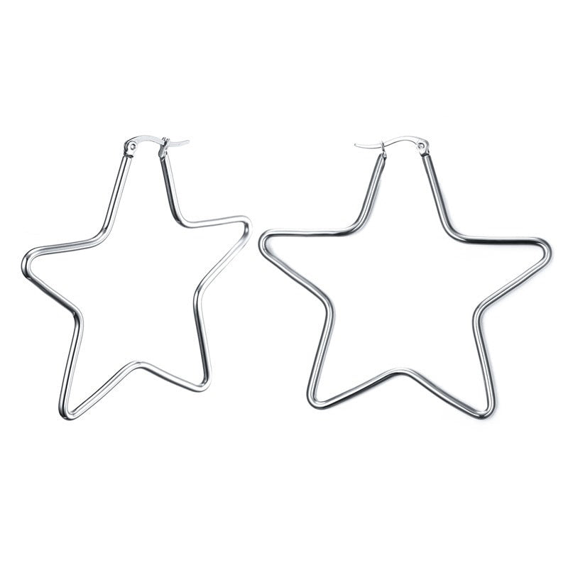 Star earrings